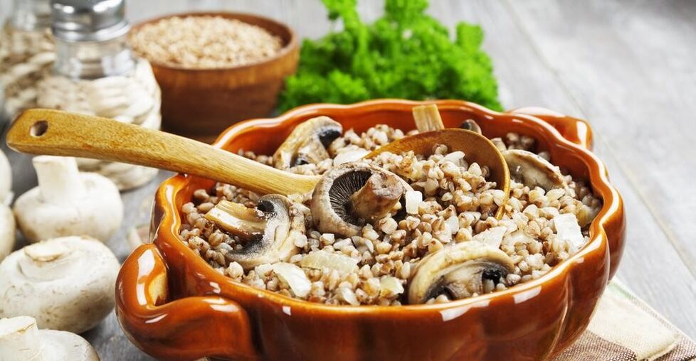 buckwheat အစားအစာအမျိုးအစားများ